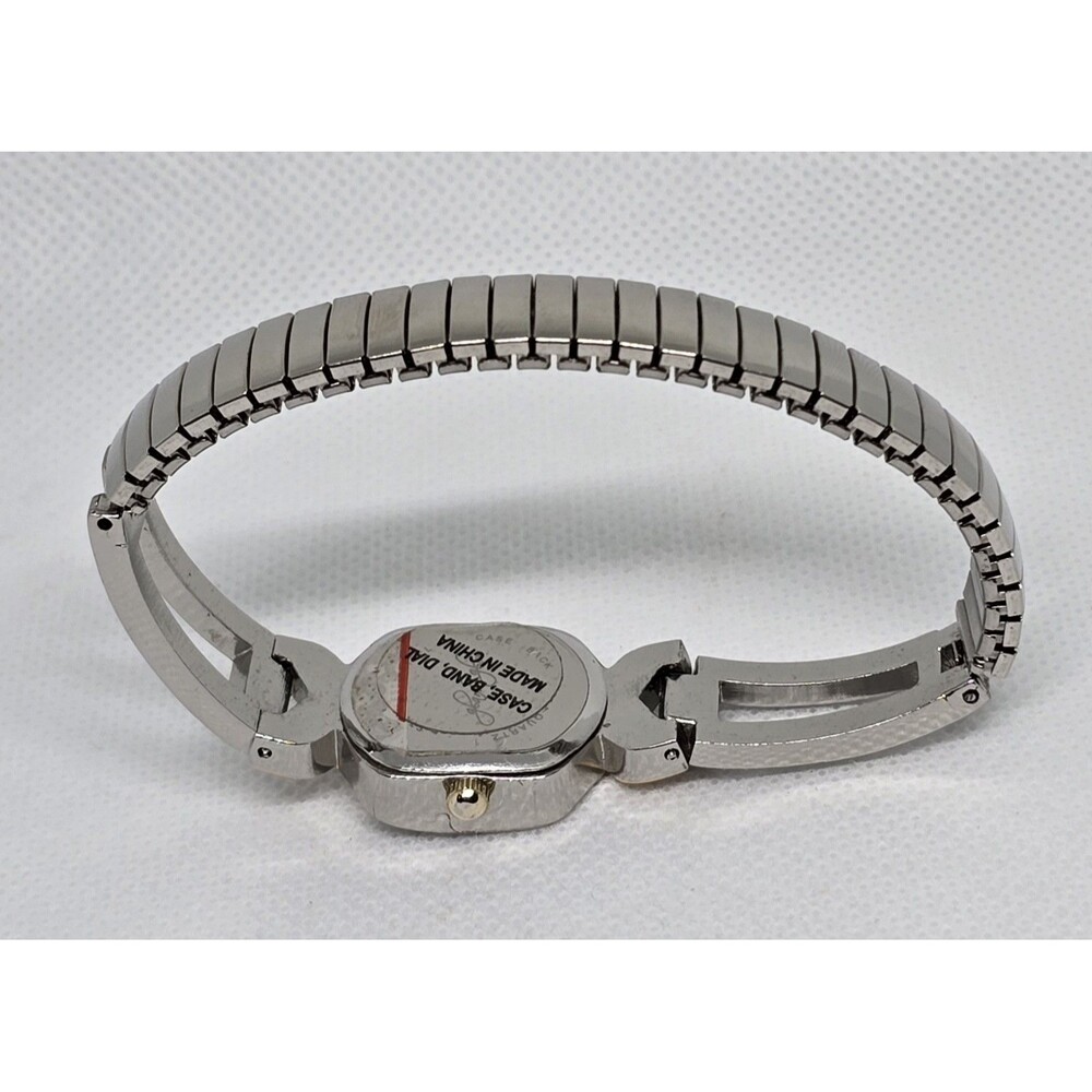 Women's Glam & Glam White Dial Two Tone Gold Silver Expansion Band Watch 11 - Picture 7 of 8